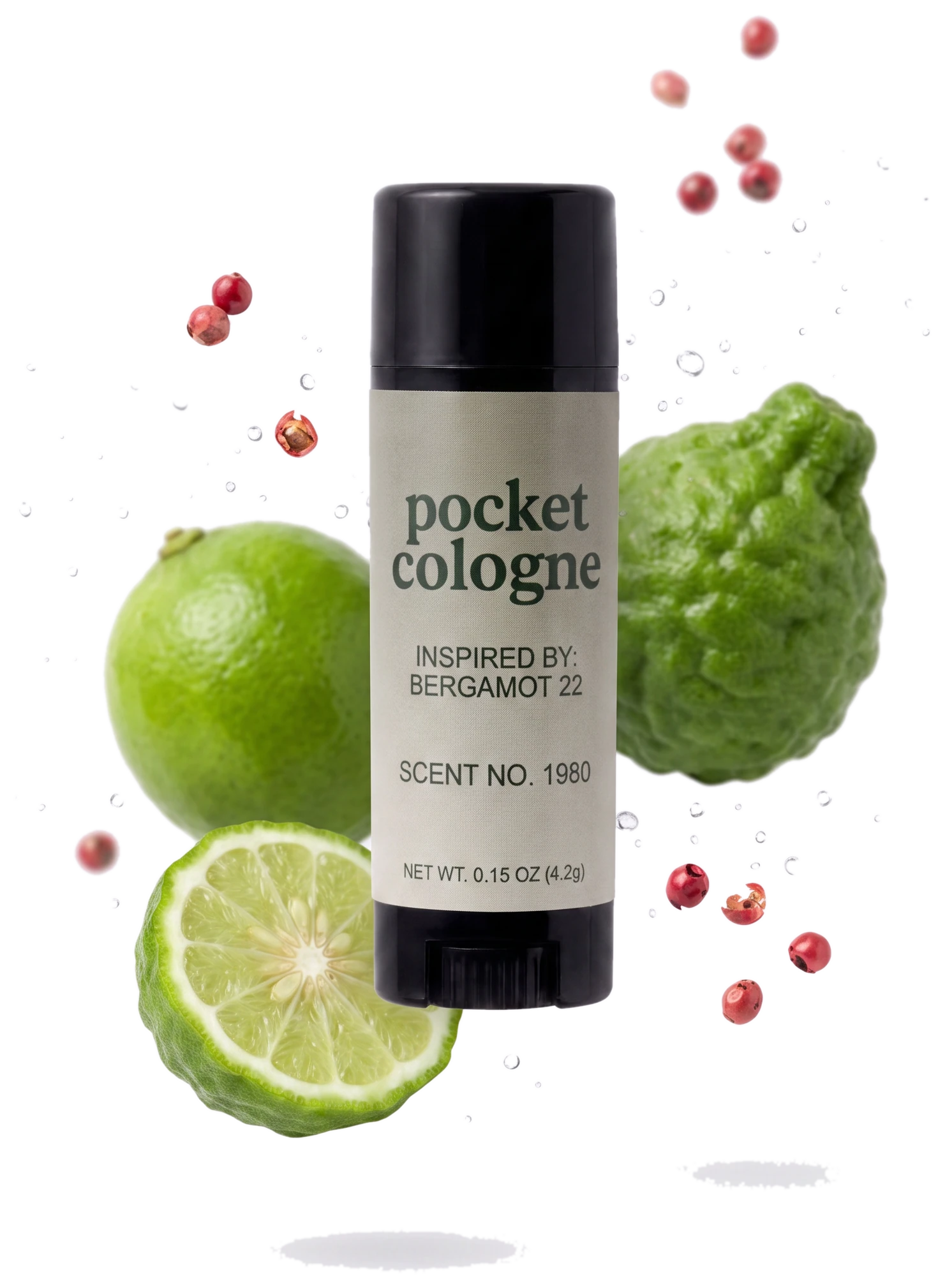 Pocket Perfume stick inspired by Bergamot 22